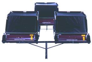 Balai ramasseur triple